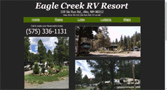 Desktop Screenshot of eaglecreekrvresort.com